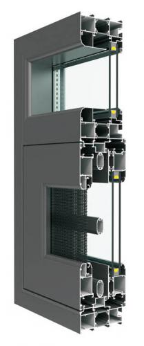 CS93內平框隔熱窗紗一體系列